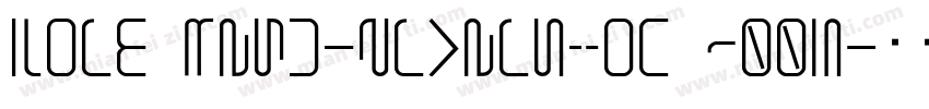 Form RegularVersion 1005字体转换